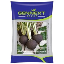 Radish Black Round seeds - Gennext 10gm