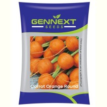 Carrot Orange Round seeds - Gennext seeds 10gr 
