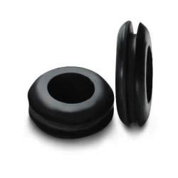 Rubber Grommet 16mm, Black (25 Pcs)