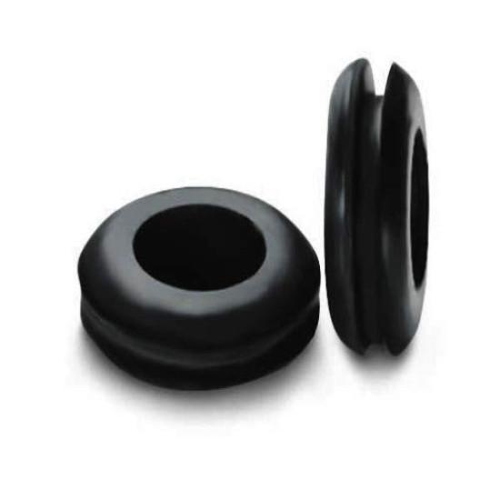 Rubber Grommet 16mm, Black (25 Pcs)
