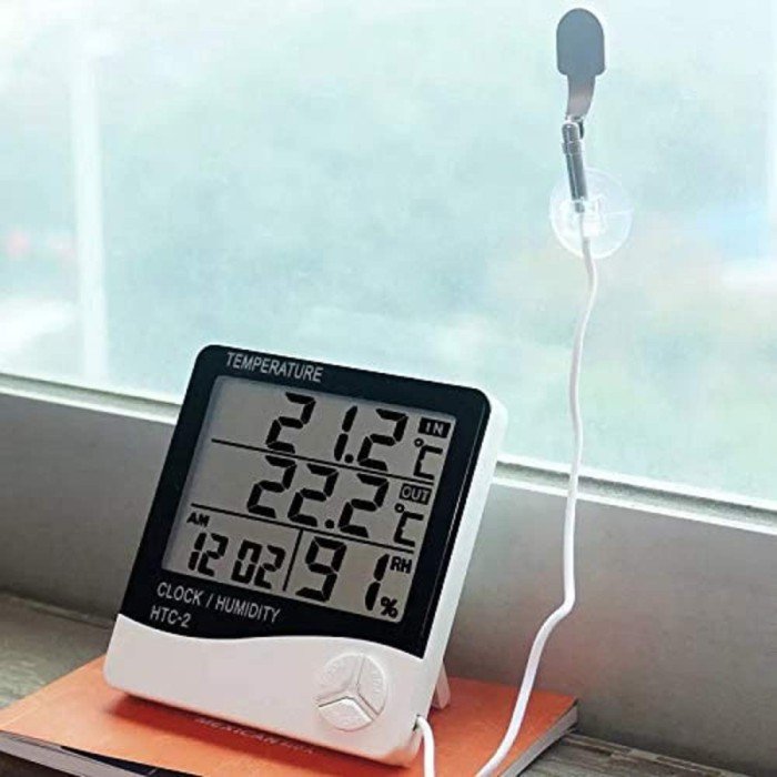 Dial Incubator Thermometer/Hygrometer with Wick by Stromberg's