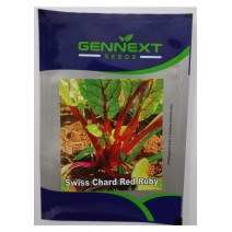 Swiss Chard Red Ruby Seeds Gennext-1gm (400-500Seeds)