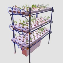 96 Plants Multilayer Hydroponic System (2 Layer)