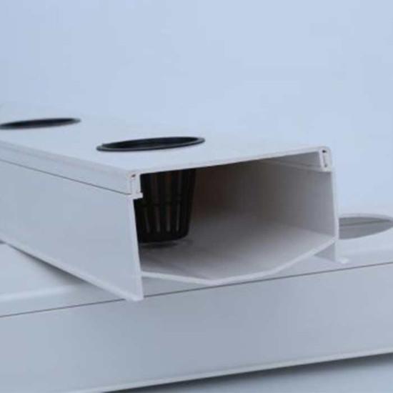 2M UPVC NFT Openable Lid Channel