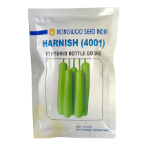 Hybrid Bottle Gourd Harnish (4001) - Nongwoo seeds 10gm  