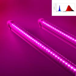 Red-Blue Spectrum 96 CRI 4Ft Led Grow Tube  ( Set of 2 )