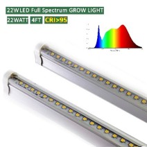 Sunlight White Light Spectrum 96 CRI 4Ft Led Grow Tube