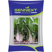 Swiss chard large white ribbed - Gennext 10gm