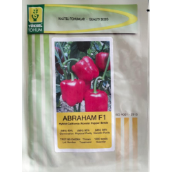 Yuksel - Red abraham F1 Bell Pepper (Red) 1000 seeds