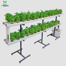64 Plants Balcony Hydroponic Rack System