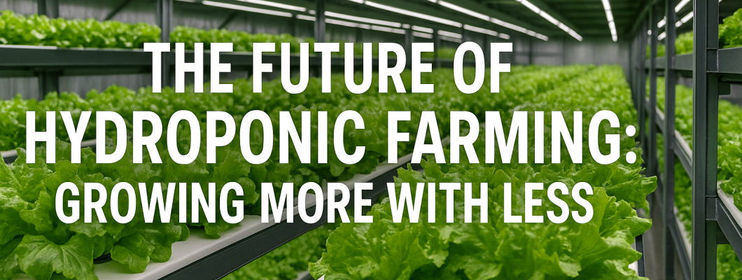 The Future of Hydroponic Farming: Growing More with Less