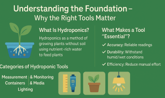 Best Hydroponic Gardening Tools & Supplies for Maximum Yield