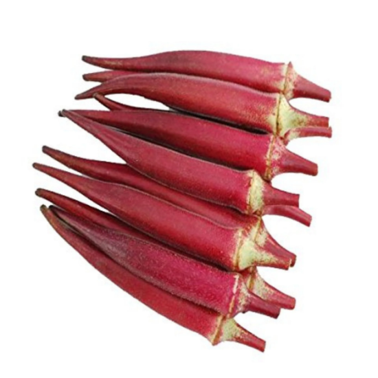 Bhindi / Okra  भिन्डी - 1 Kg Red