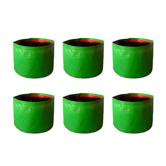 Grow Bags  12 x 12 inches (250 GSM ) Round HDPE  – UV Protected (Pack of 5)
