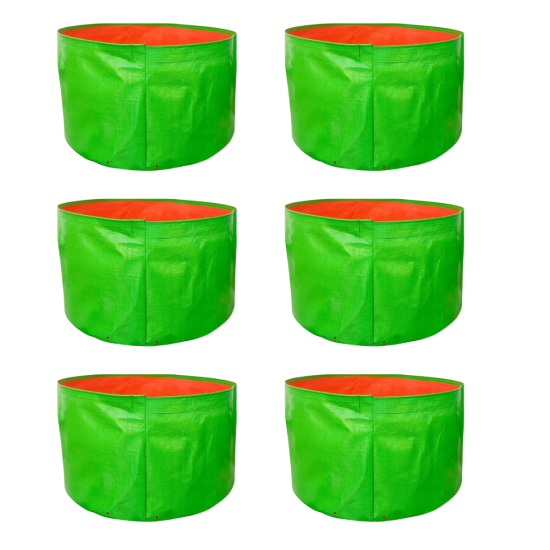 Grow Bags  18 x 12 (250 GSM ) Round HDPE  – UV Protected (Pack of 5)