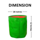 Grow Bags of 250 GSM Round HDPE  – UV Protected (Pack of 5)
