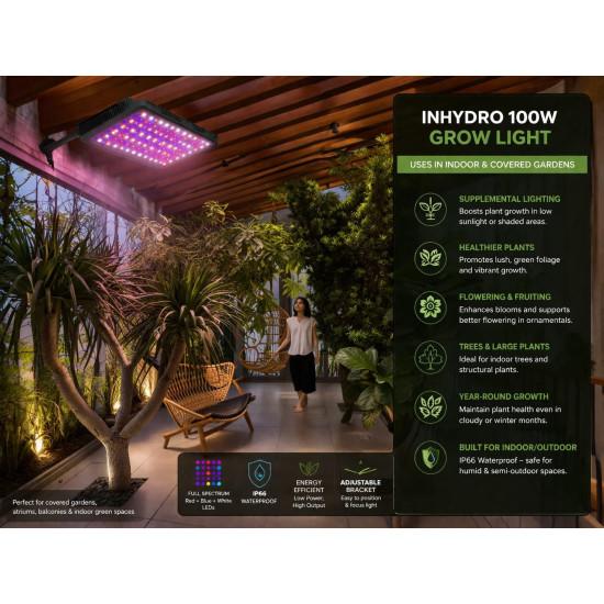 100W LED Flood Light for Hydroponics