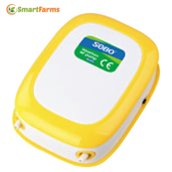 Air Pump Power 3.5 W with Single Hole Hydroponic Tank Oxygen