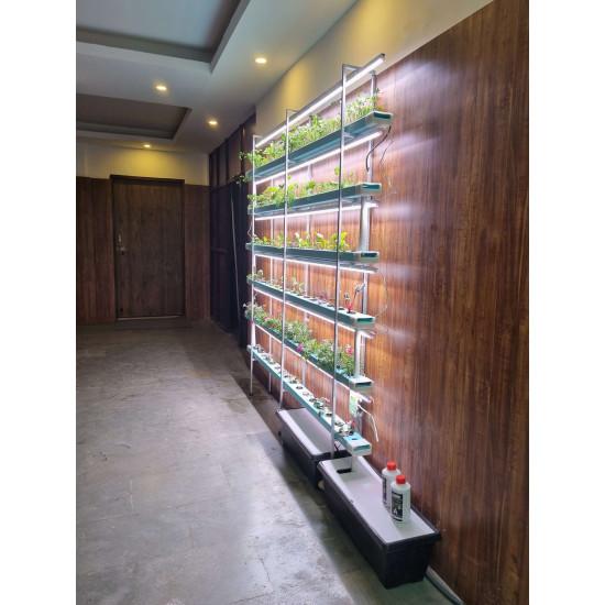 96 Plants Indoor NFT Hydroponics Setup  - Inhydro