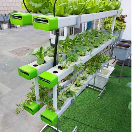 48 Plant Vertical Hydroponic Balcony System