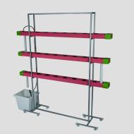 24 Plant Vertical Hydroponic Balcony System