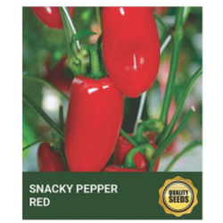Snacky Pepper Red Seeds for Hydroponics & Soil Growing